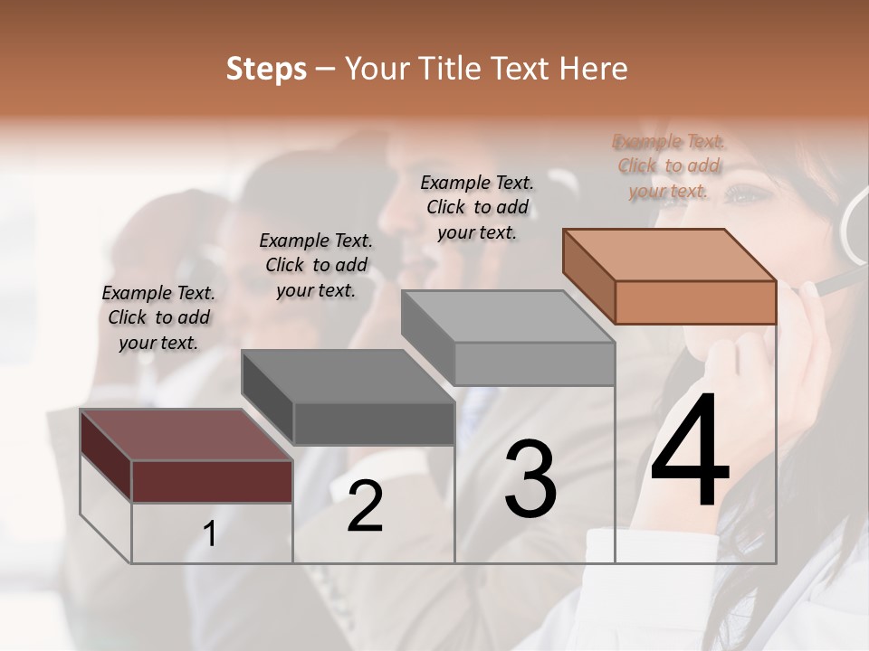 Business Mid Adult Businessman PowerPoint Template