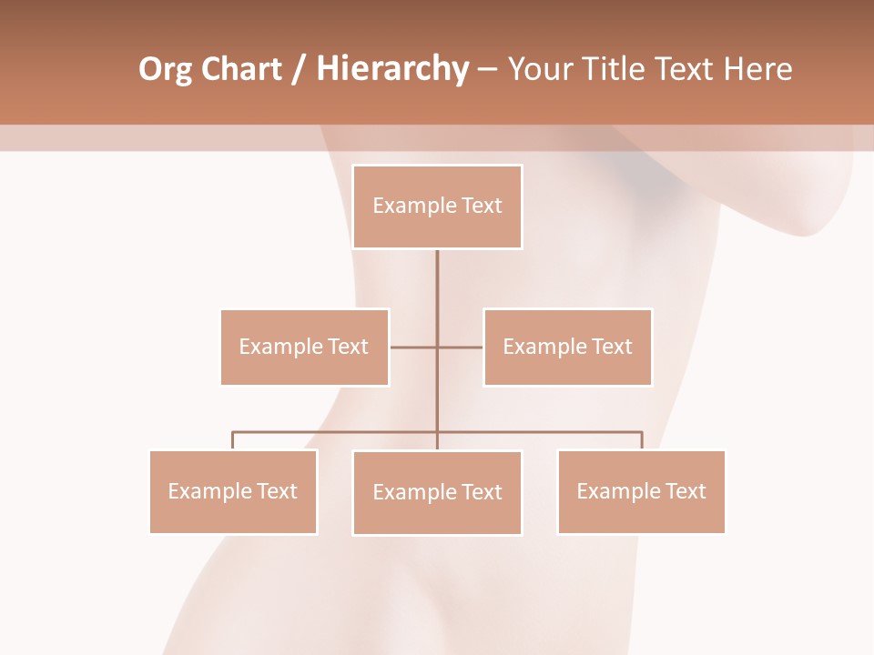 Sexy Armpit Breasts PowerPoint Template