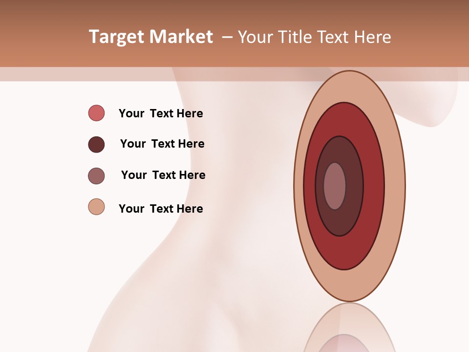 Sexy Armpit Breasts PowerPoint Template