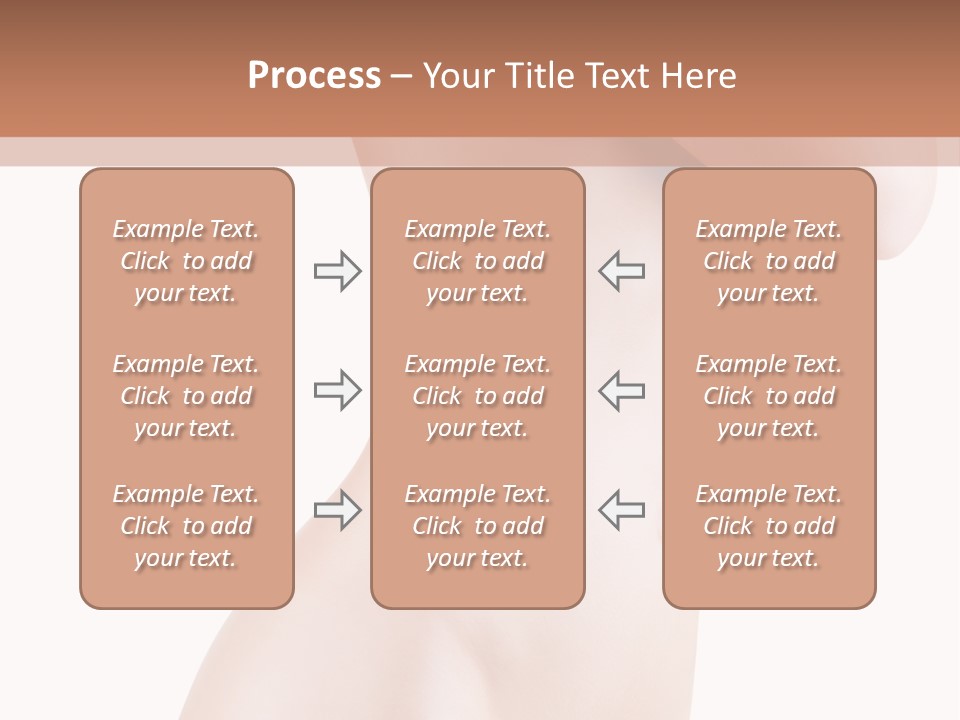 Sexy Armpit Breasts PowerPoint Template