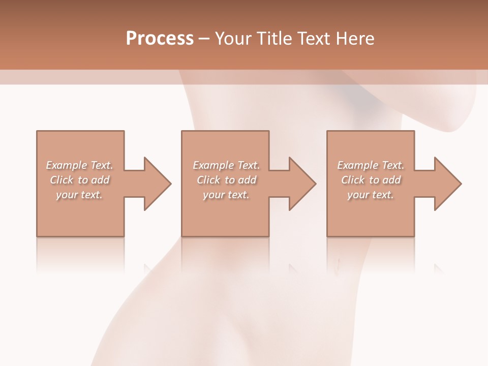Sexy Armpit Breasts PowerPoint Template
