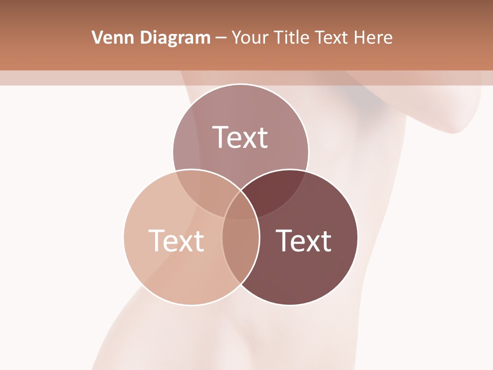 Sexy Armpit Breasts PowerPoint Template