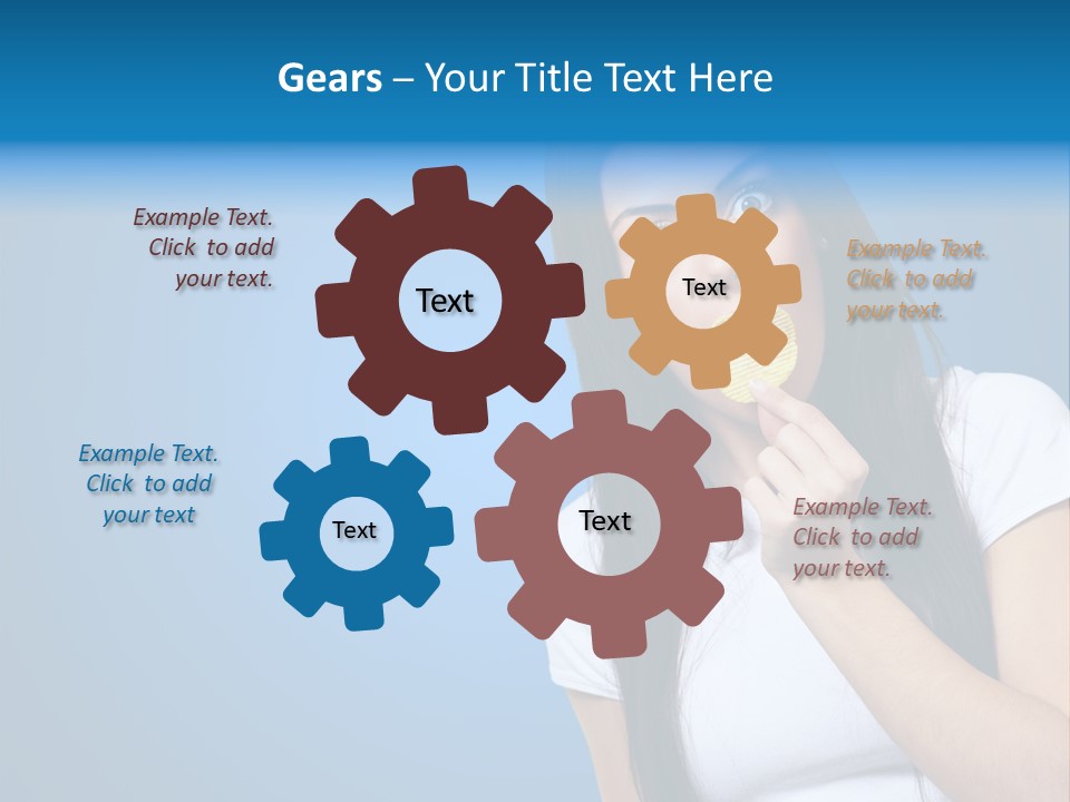 Happy Unhealthy Snack PowerPoint Template