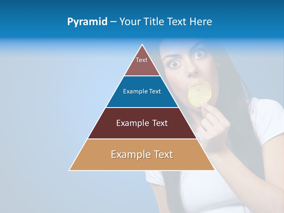 Happy Unhealthy Snack PowerPoint Template