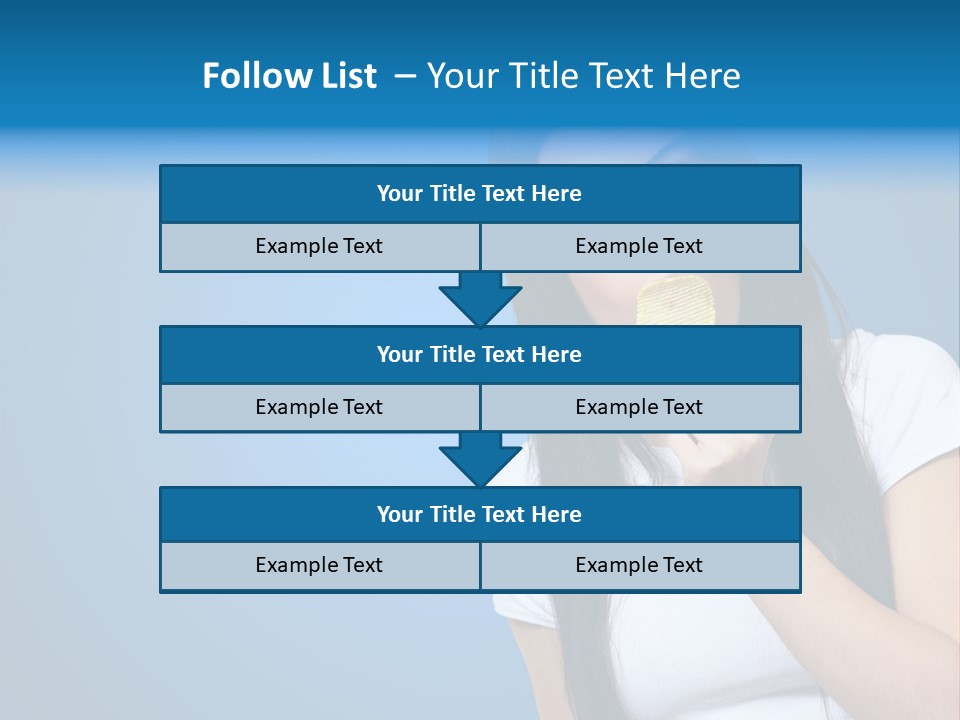 Happy Unhealthy Snack PowerPoint Template