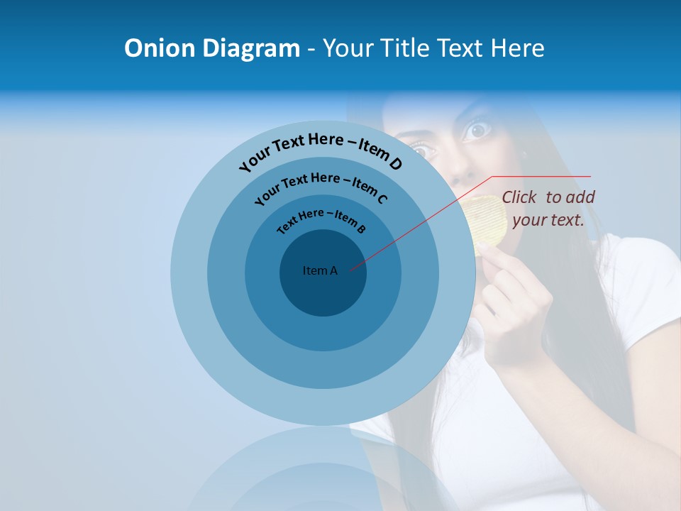 Happy Unhealthy Snack PowerPoint Template