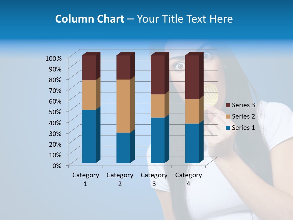 Happy Unhealthy Snack PowerPoint Template