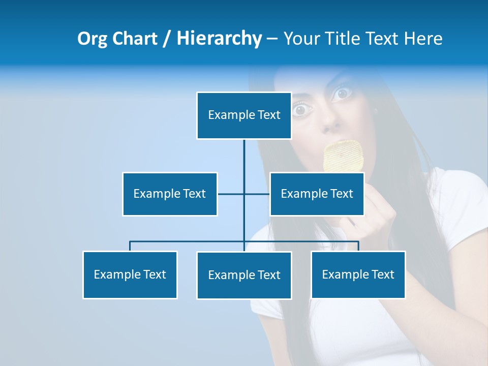 Happy Unhealthy Snack PowerPoint Template