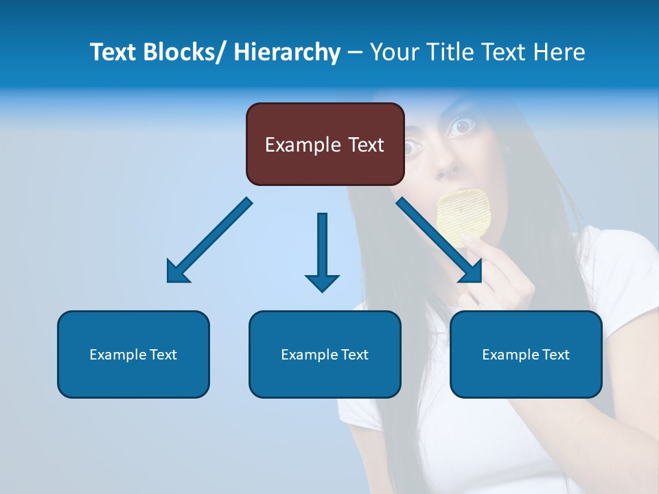 Happy Unhealthy Snack PowerPoint Template