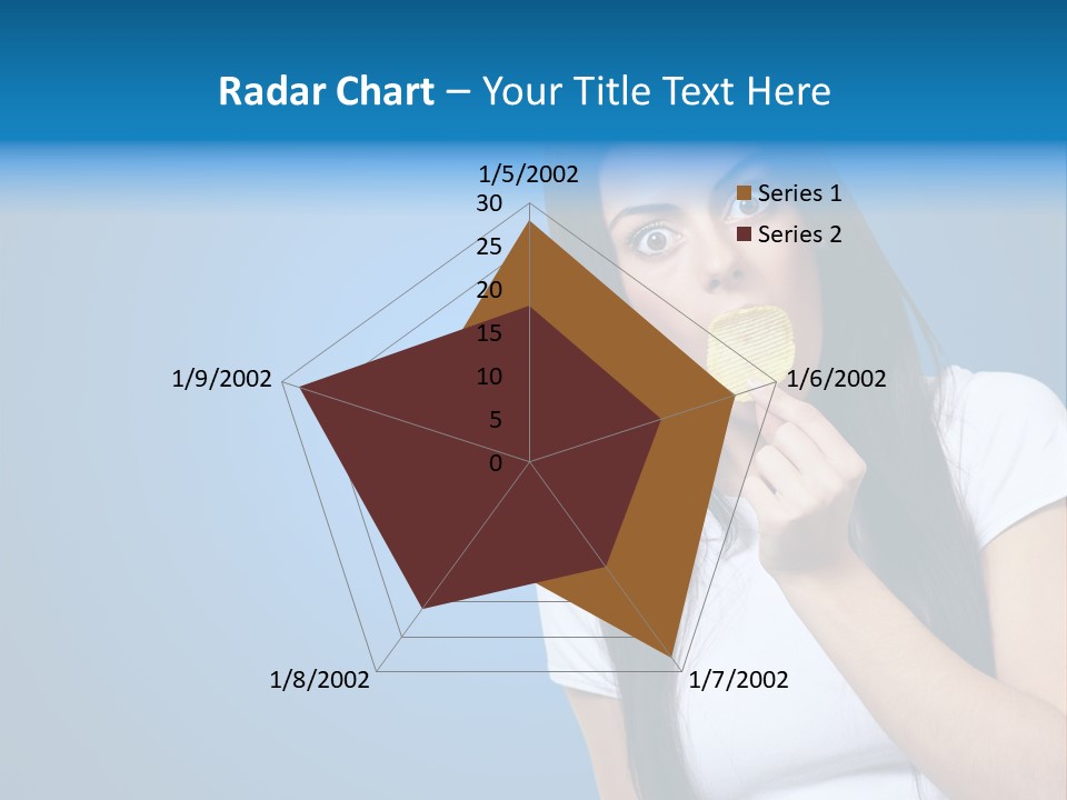 Happy Unhealthy Snack PowerPoint Template