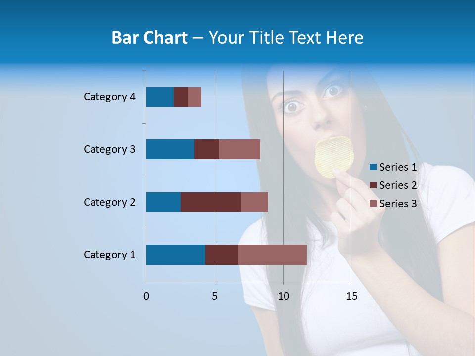 Happy Unhealthy Snack PowerPoint Template