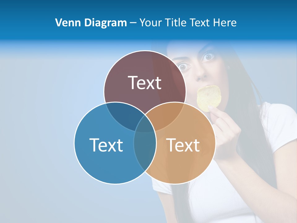 Happy Unhealthy Snack PowerPoint Template