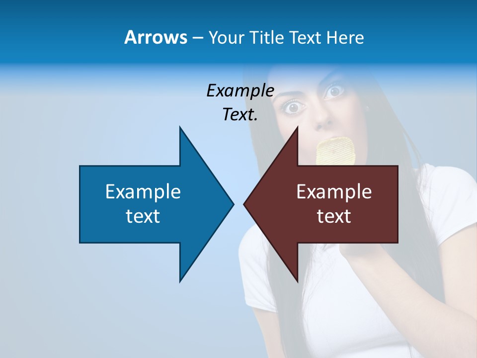 Happy Unhealthy Snack PowerPoint Template