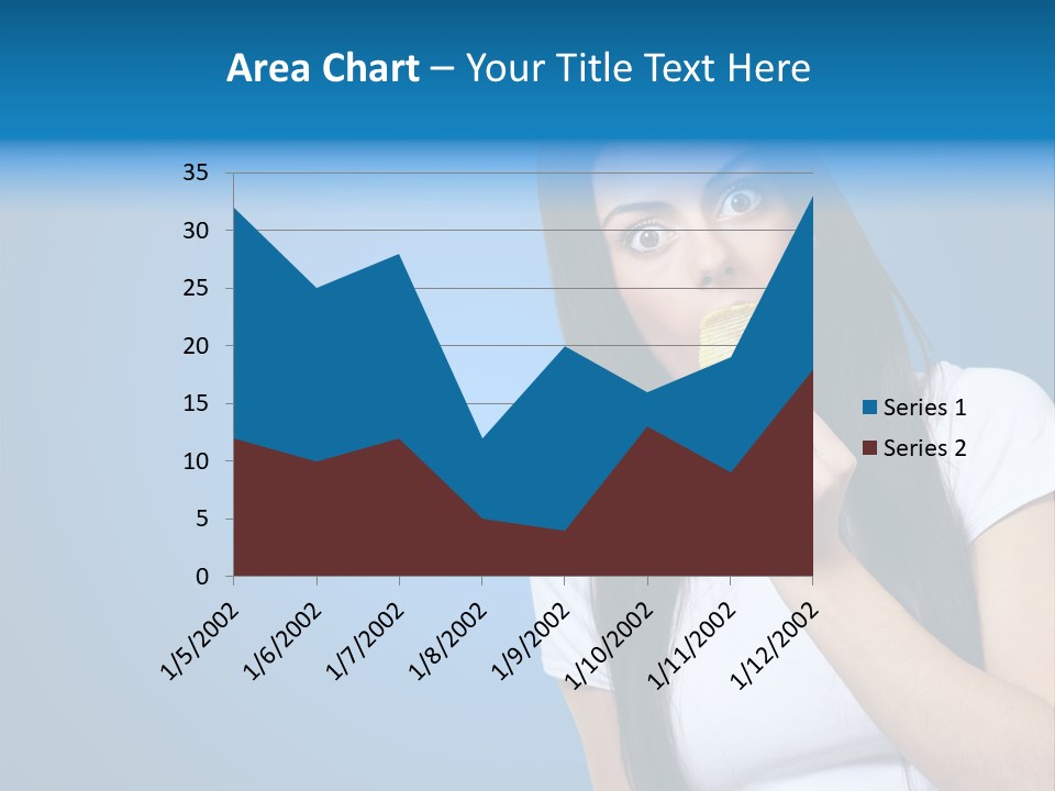 Happy Unhealthy Snack PowerPoint Template