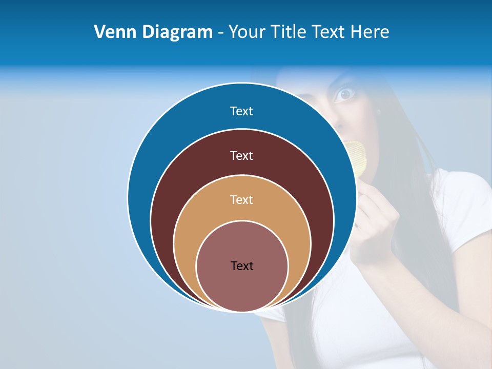 Happy Unhealthy Snack PowerPoint Template
