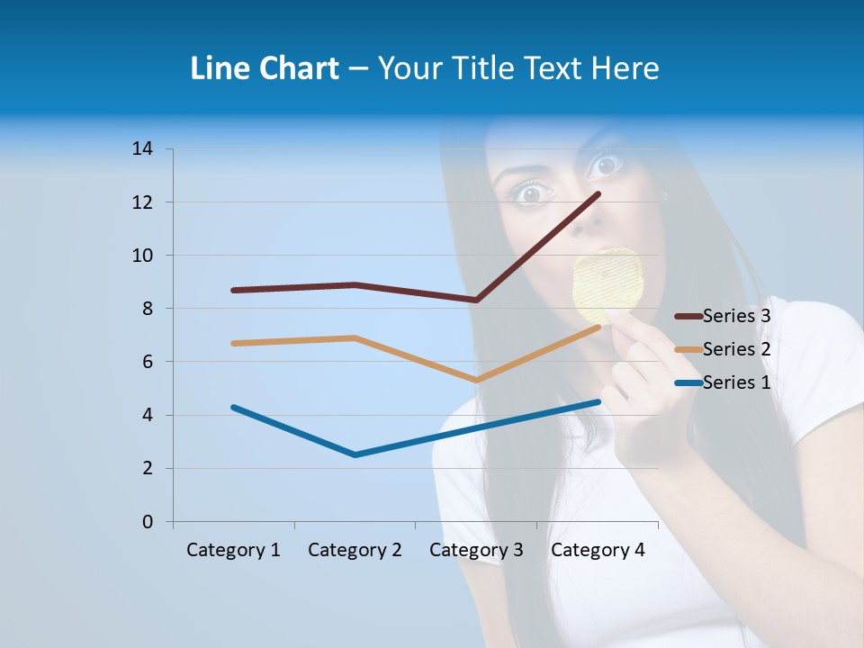 Happy Unhealthy Snack PowerPoint Template