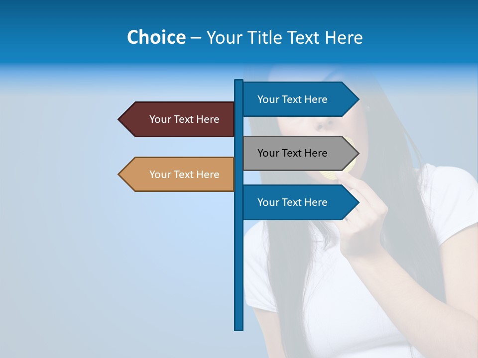 Happy Unhealthy Snack PowerPoint Template