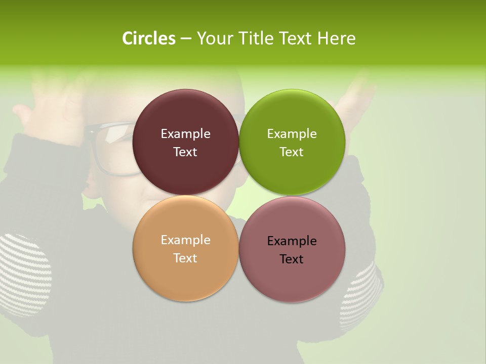 Childhood Positivity Expressive PowerPoint Template