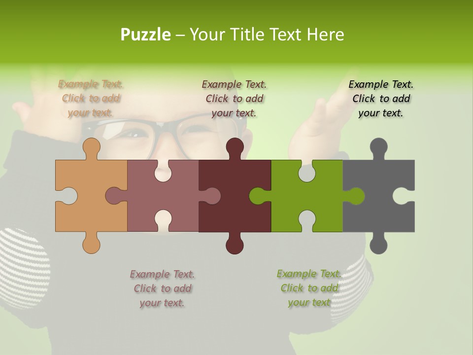 Childhood Positivity Expressive PowerPoint Template