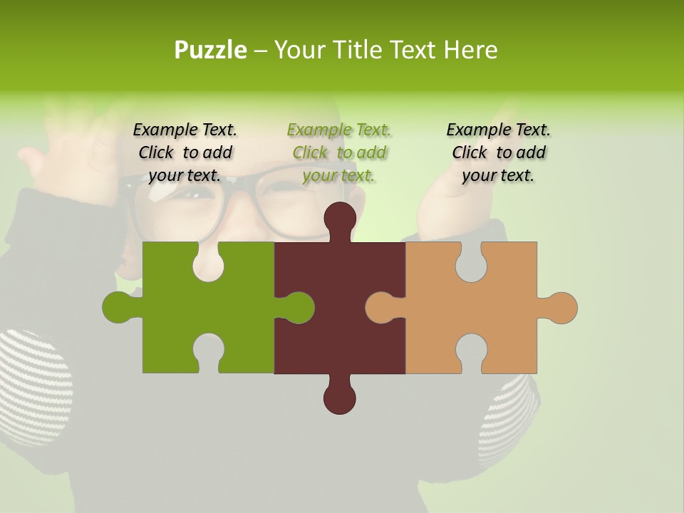 Childhood Positivity Expressive PowerPoint Template