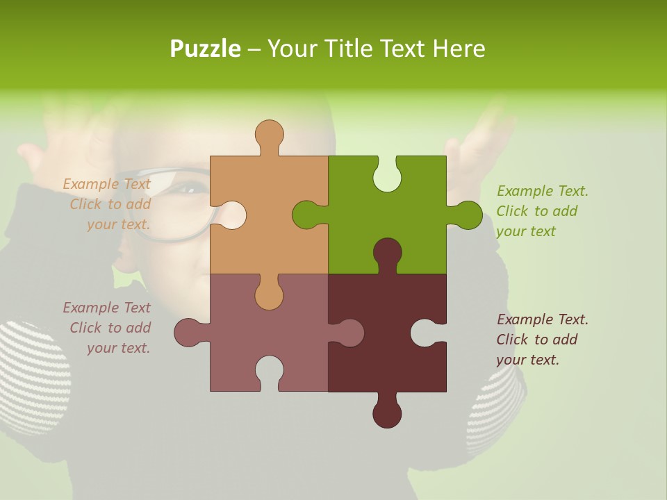 Childhood Positivity Expressive PowerPoint Template