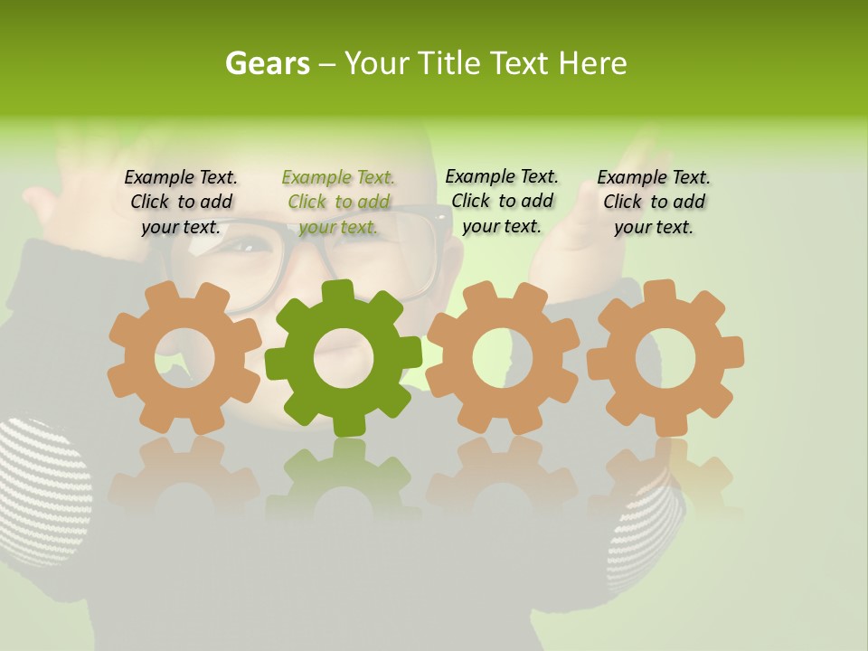 Childhood Positivity Expressive PowerPoint Template