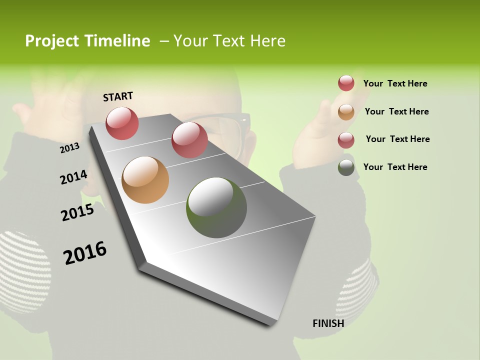 Childhood Positivity Expressive PowerPoint Template