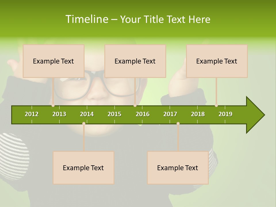 Childhood Positivity Expressive PowerPoint Template