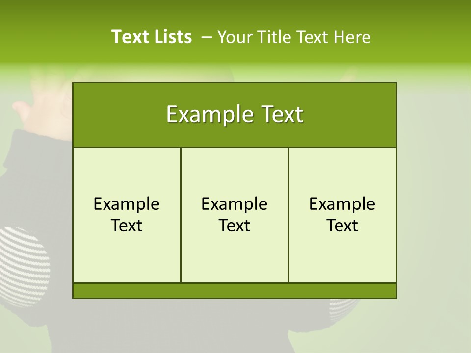 Childhood Positivity Expressive PowerPoint Template