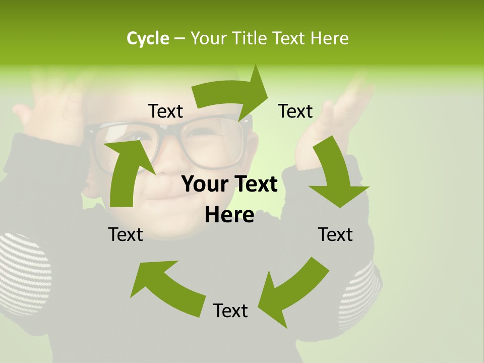 Childhood Positivity Expressive PowerPoint Template