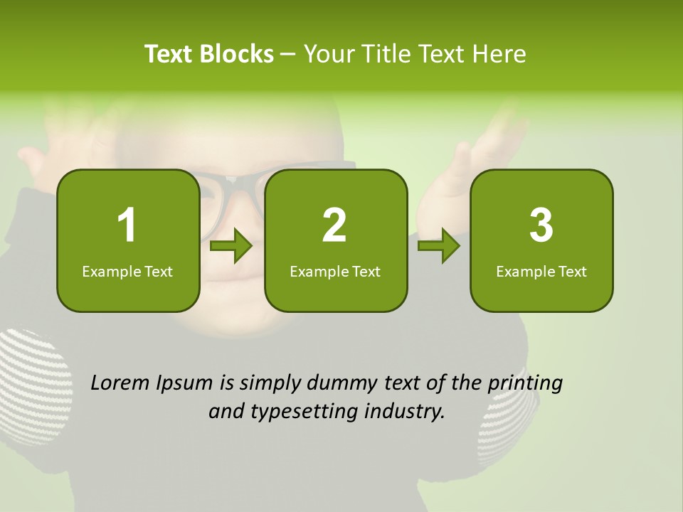Childhood Positivity Expressive PowerPoint Template