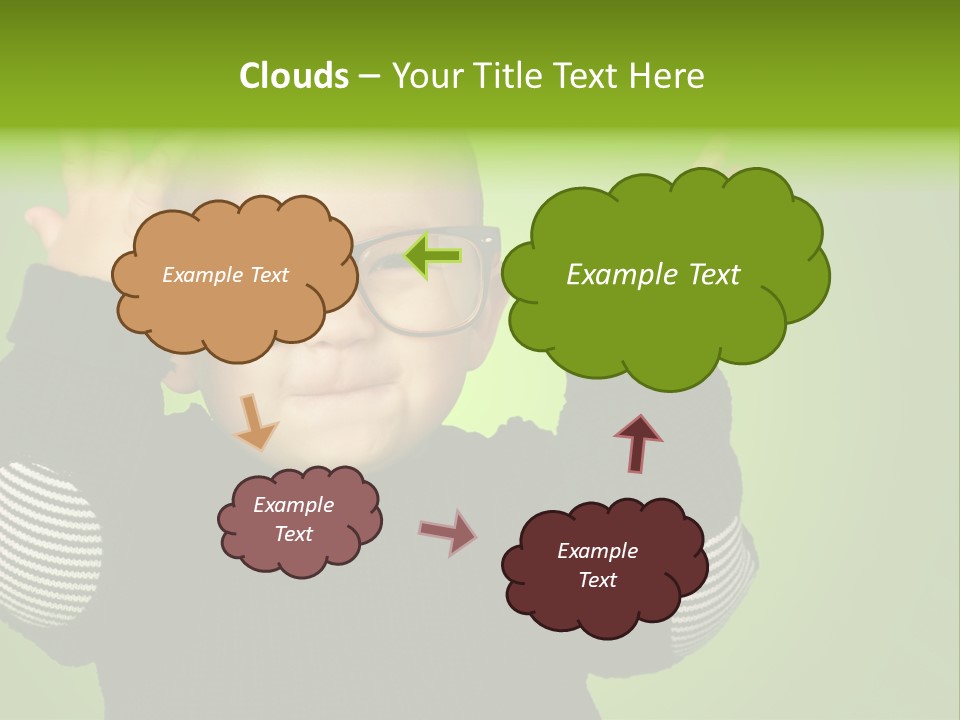 Childhood Positivity Expressive PowerPoint Template