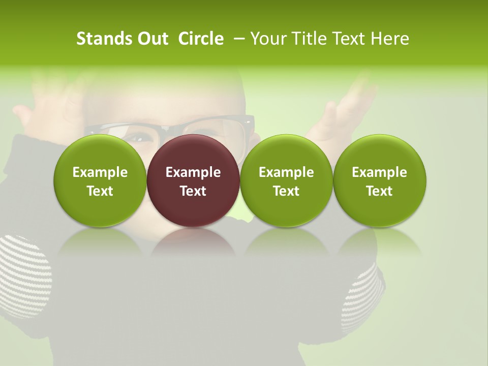 Childhood Positivity Expressive PowerPoint Template