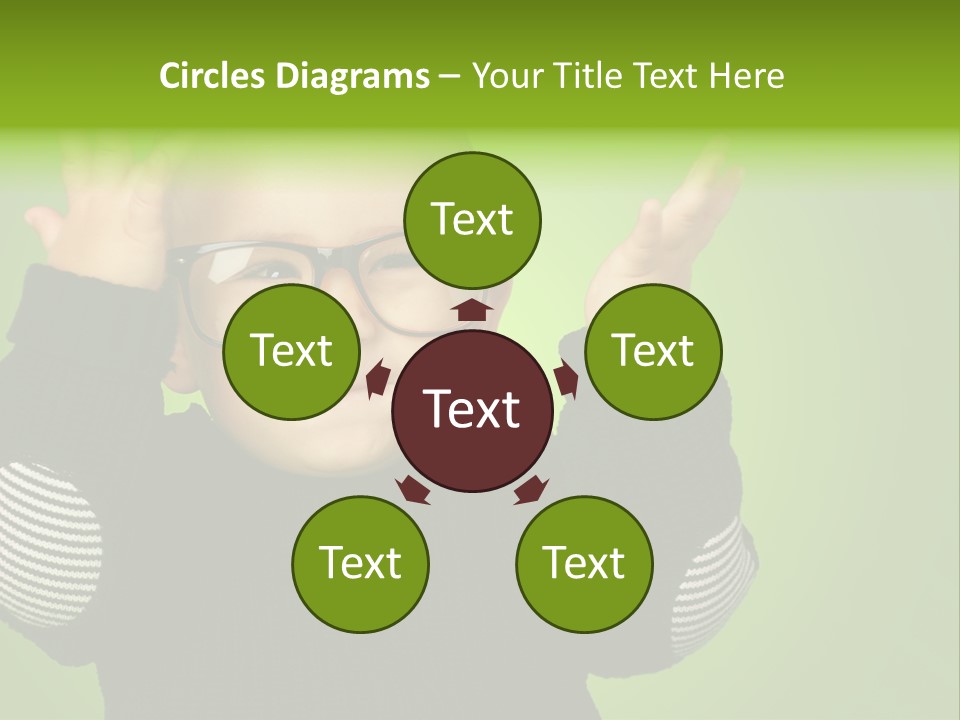 Childhood Positivity Expressive PowerPoint Template