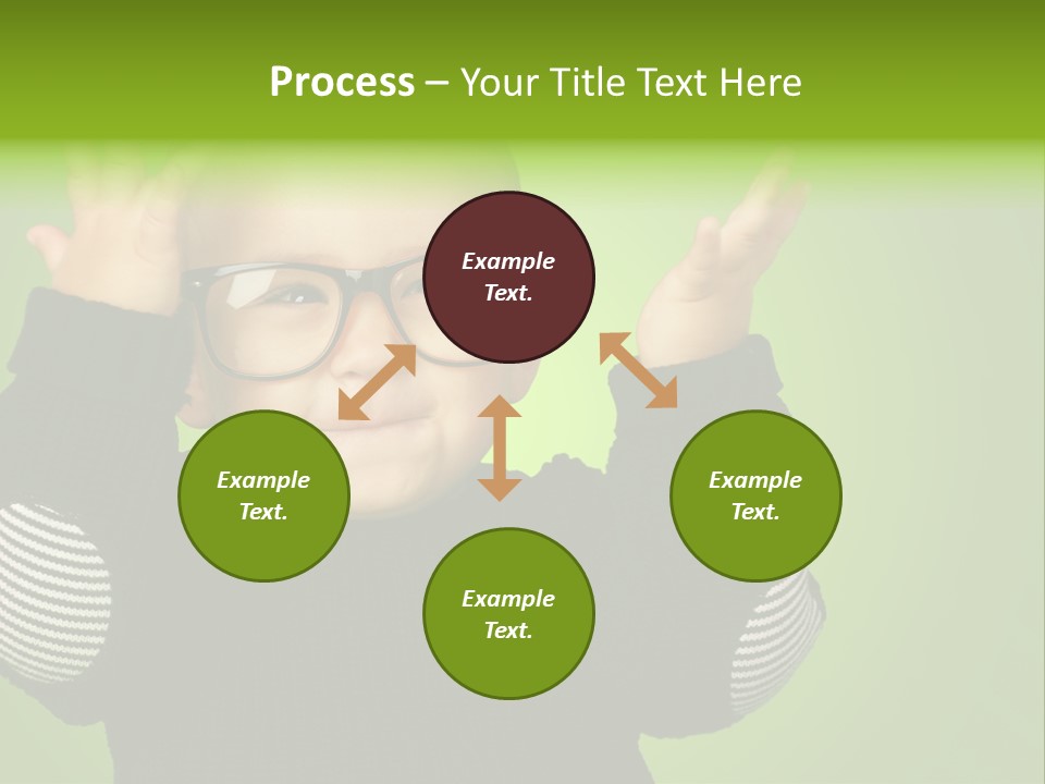 Childhood Positivity Expressive PowerPoint Template