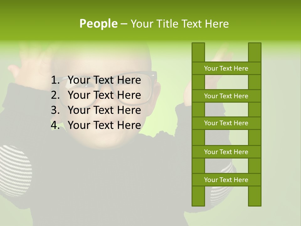 Childhood Positivity Expressive PowerPoint Template