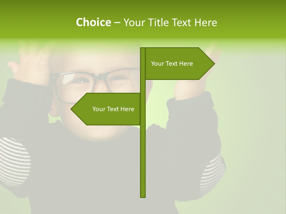 Childhood Positivity Expressive PowerPoint Template