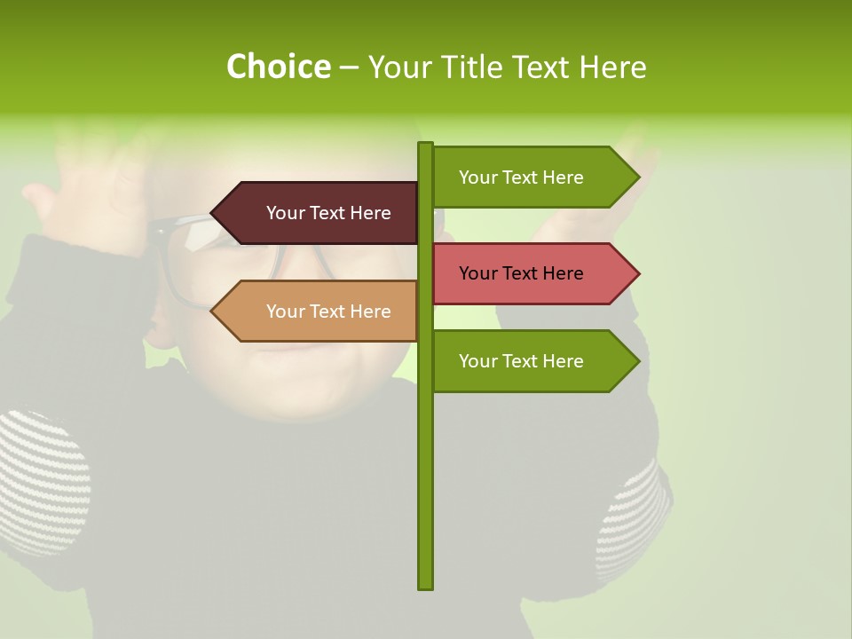 Childhood Positivity Expressive PowerPoint Template