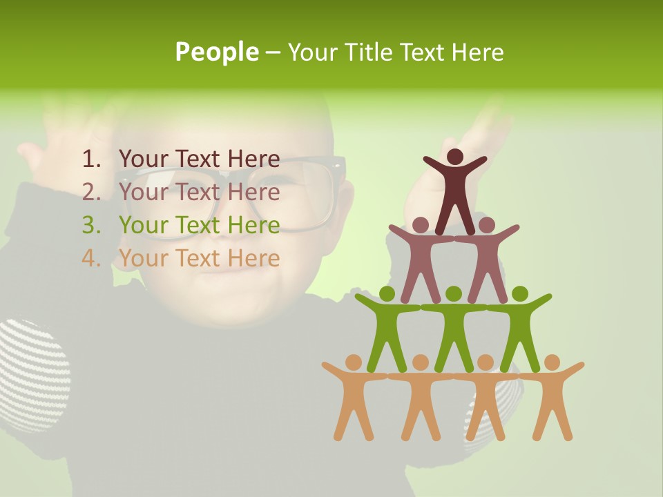 Childhood Positivity Expressive PowerPoint Template