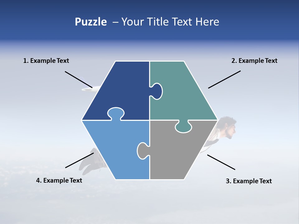 Soar Air Airplane PowerPoint Template