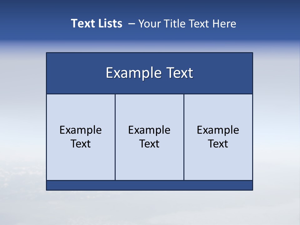 Soar Air Airplane PowerPoint Template