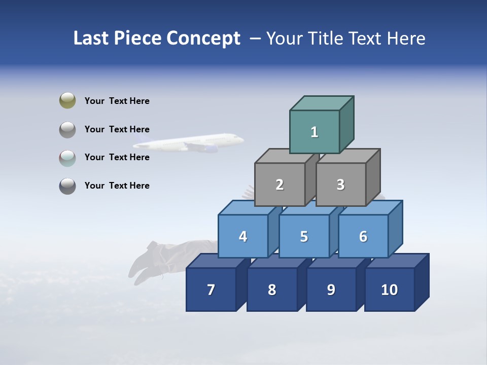 Soar Air Airplane PowerPoint Template