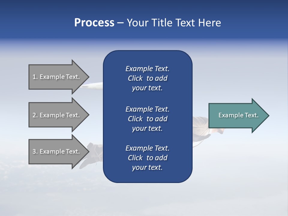 Soar Air Airplane PowerPoint Template