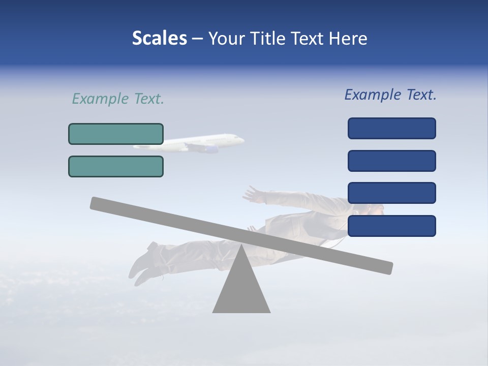 Soar Air Airplane PowerPoint Template