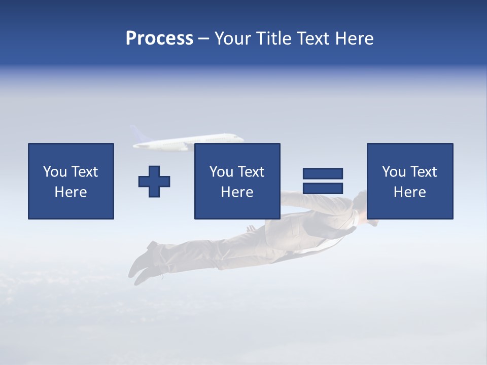 Soar Air Airplane PowerPoint Template