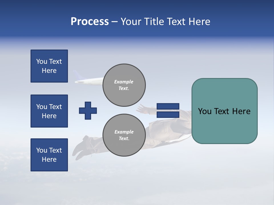 Soar Air Airplane PowerPoint Template