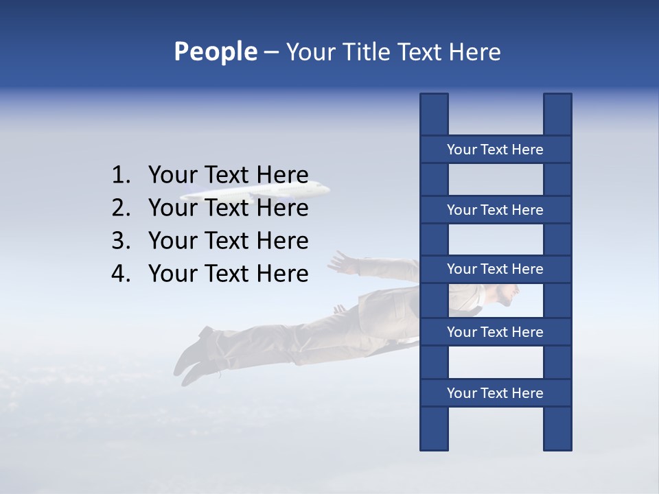 Soar Air Airplane PowerPoint Template