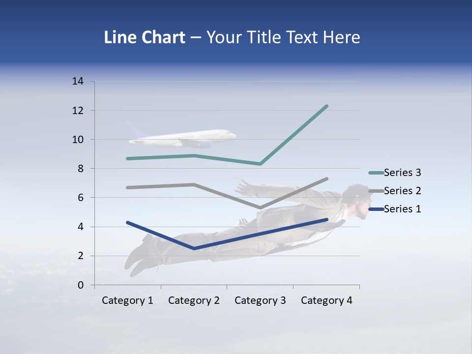 Soar Air Airplane PowerPoint Template