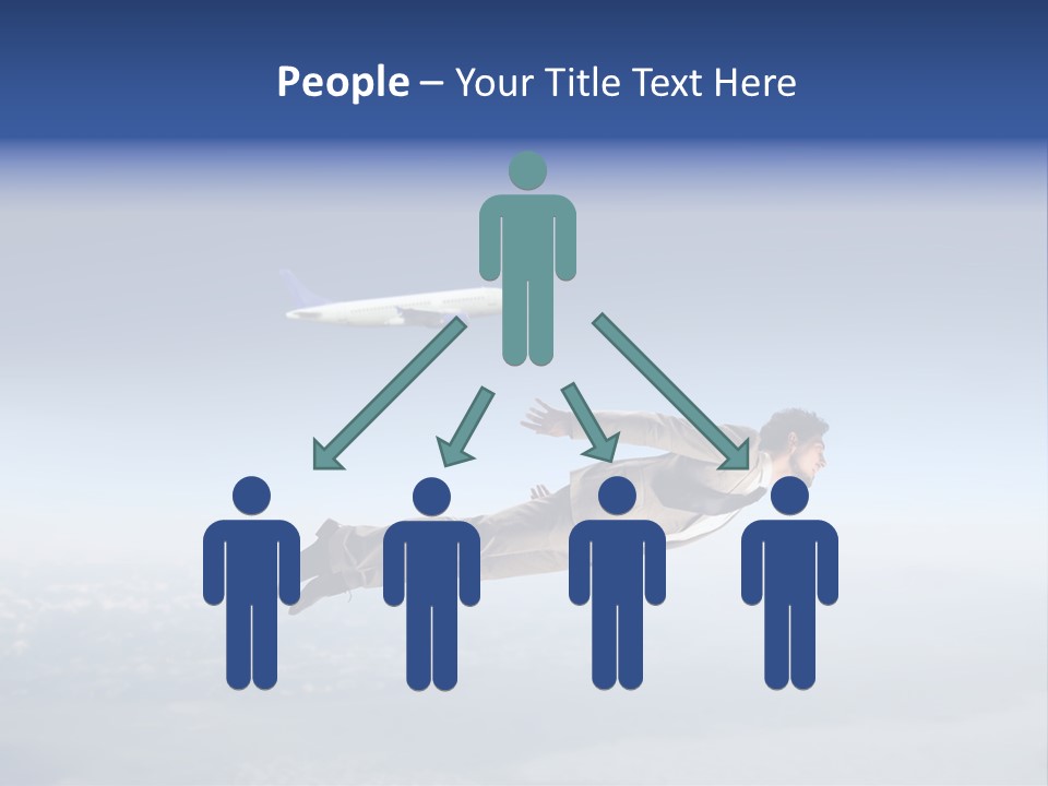Soar Air Airplane PowerPoint Template