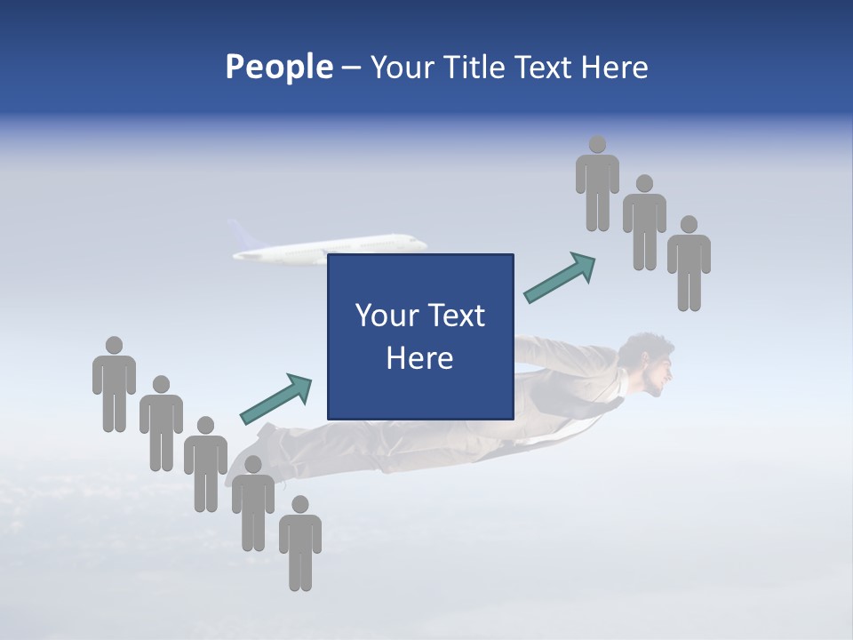 Soar Air Airplane PowerPoint Template